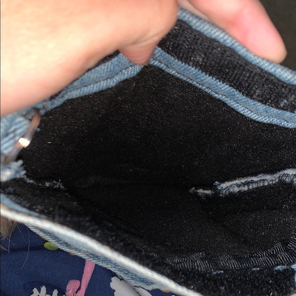 Denim Cartoon Betty Boop Embellished Crossbody Bag - Picture 6 of 16